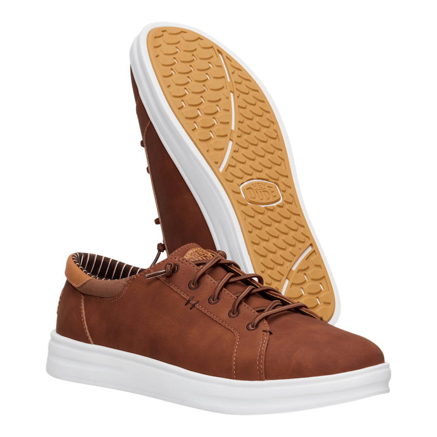products/44189-21N_PAUL PRO CLASSIC_COGNAC_PAIR_BOTTOM - HEYDUDE